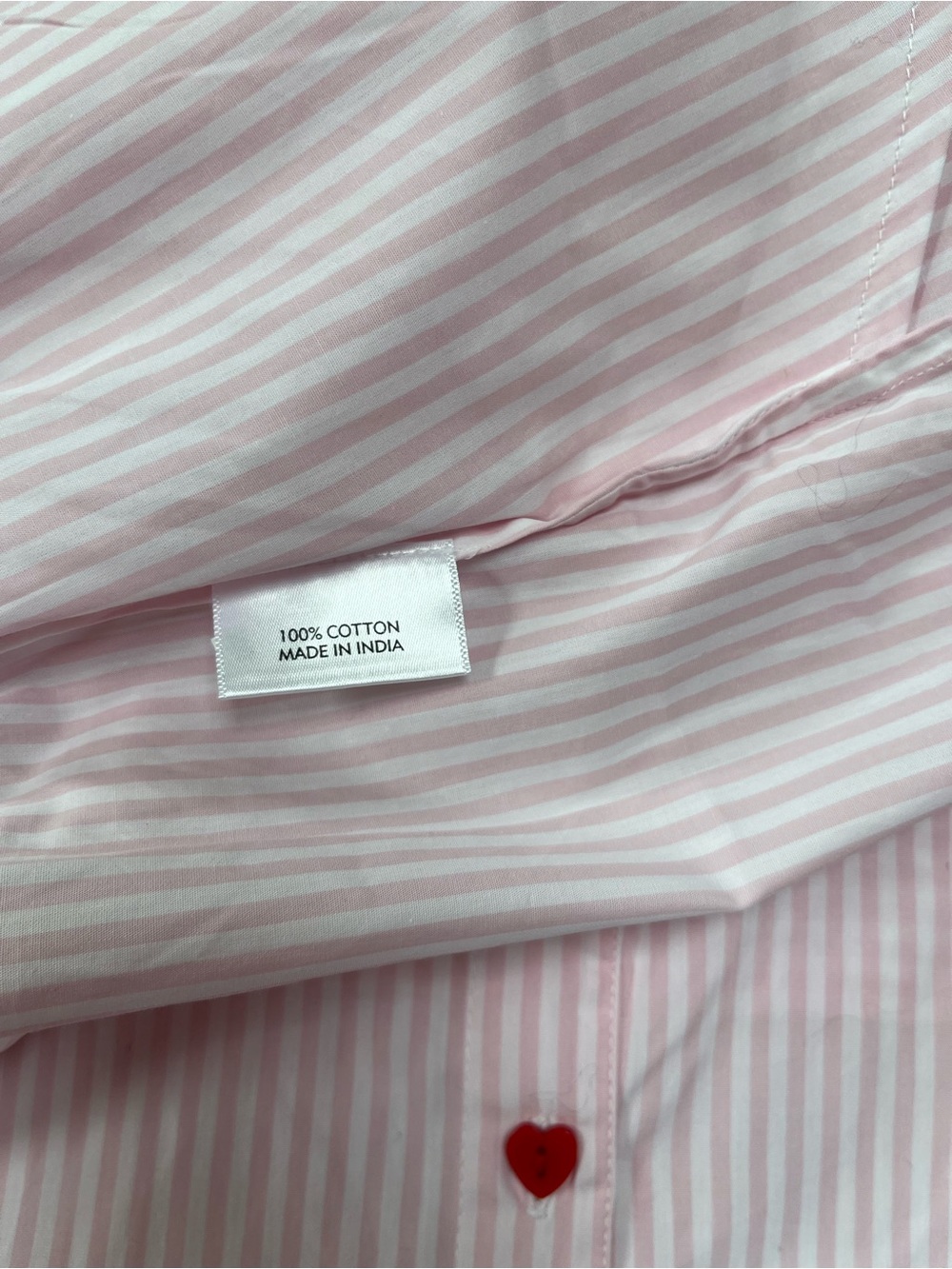LAKE x Atlantic Pacific Lottie Cotton Pajama Set Size Medium Primrose Stripe - Picture 11 of 11
